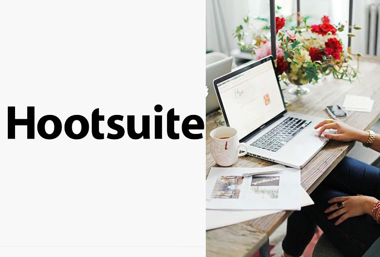 The Hootsuite page