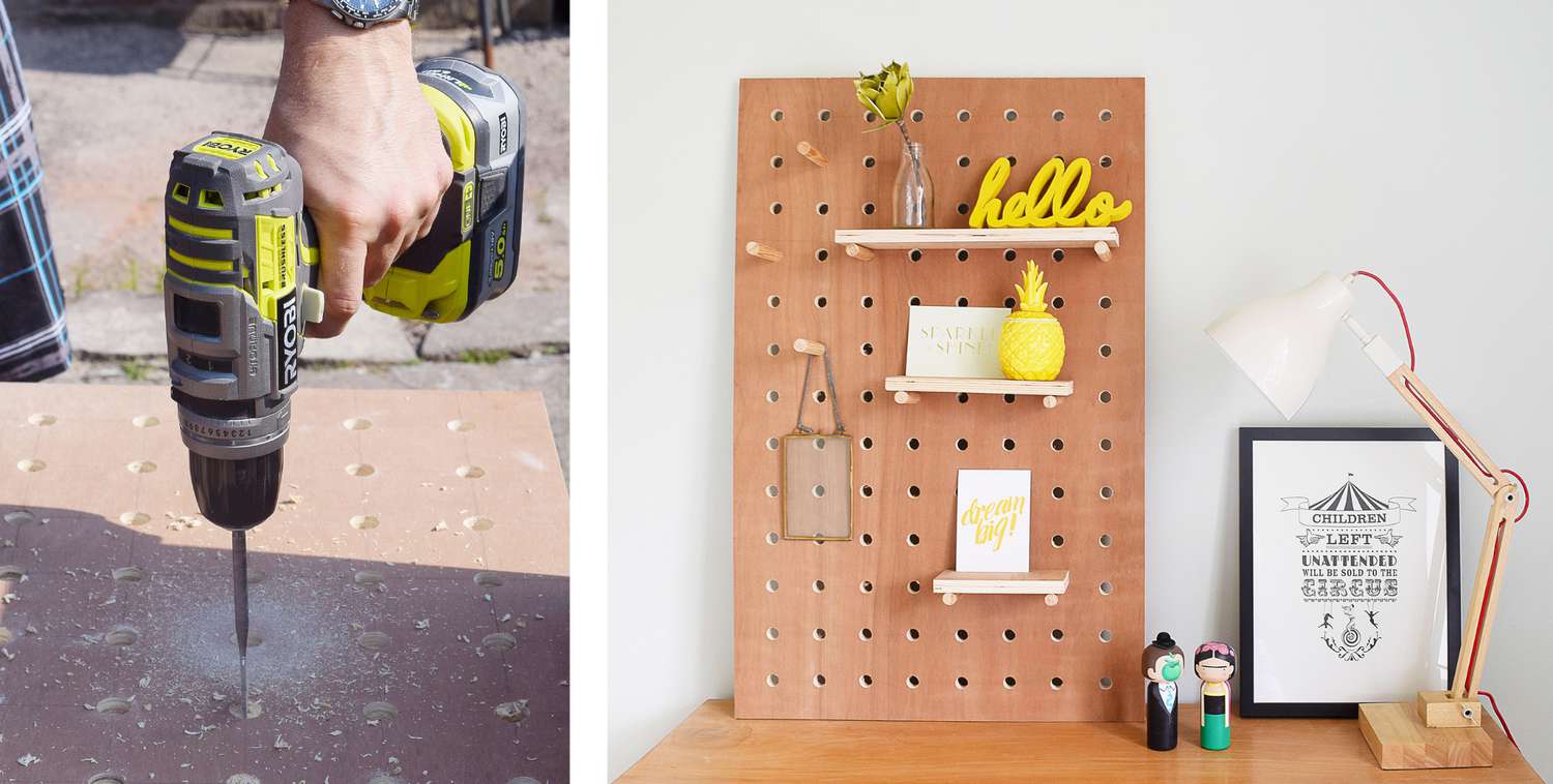 pegboard diy project