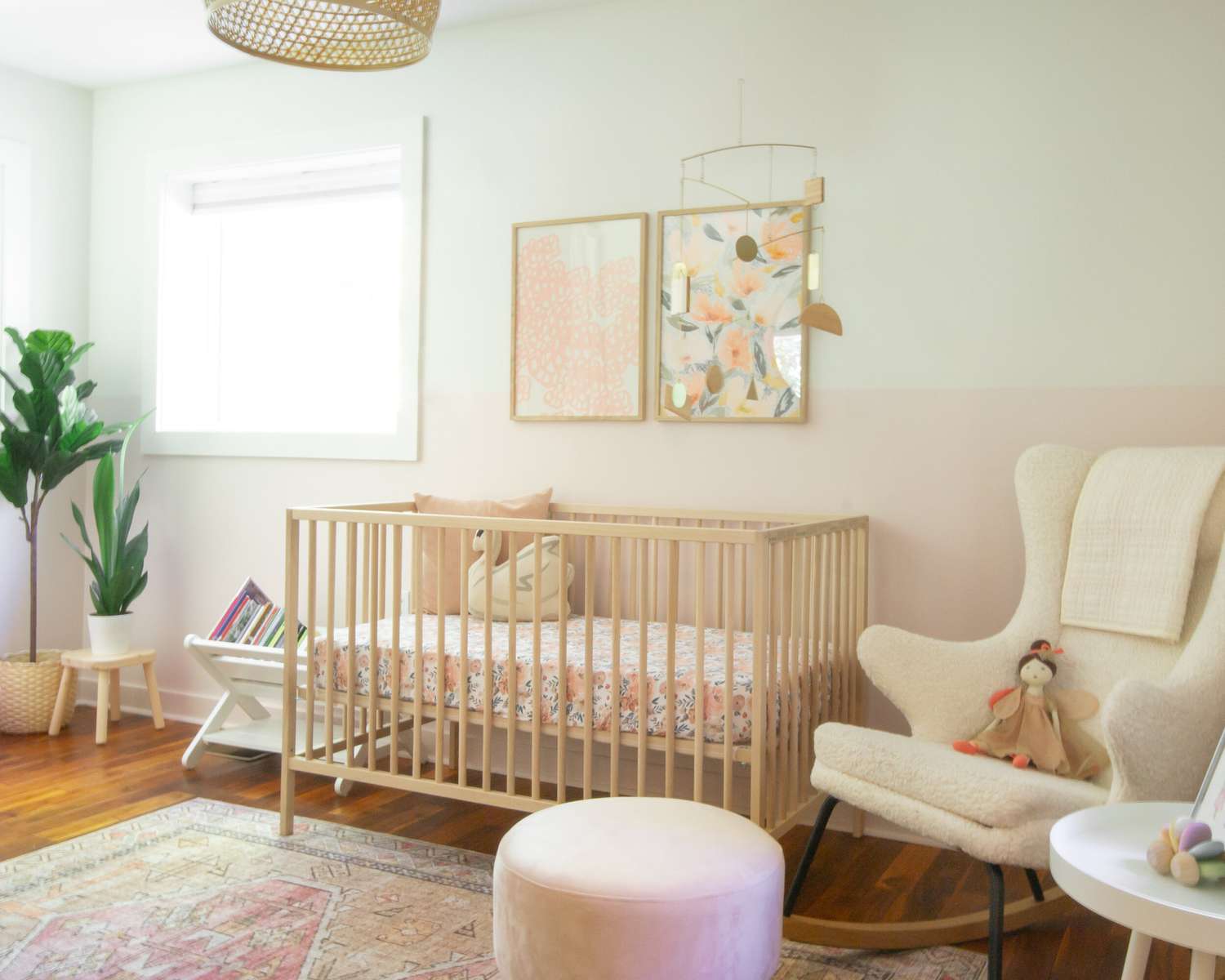 ideias para o quarto de bebê rosa