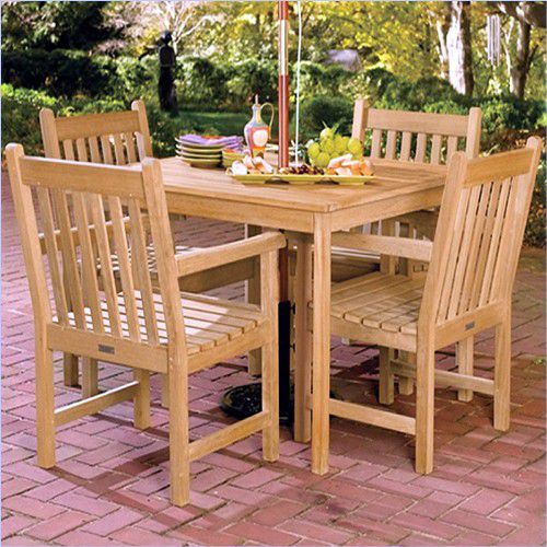 Picture of Oxford Garden Shorea Wood Outdoor Dining Set