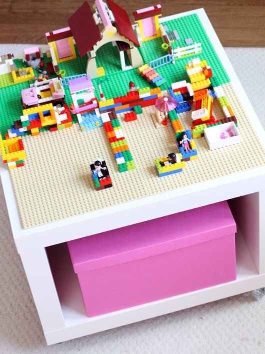 Mini Lego Play Table Ikea