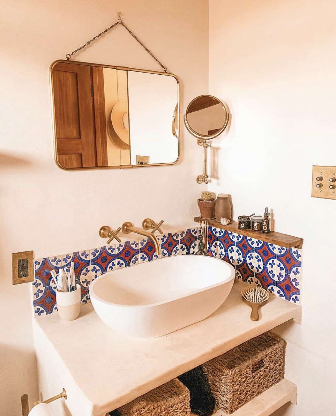 Bathroom at The Joshua Tree House