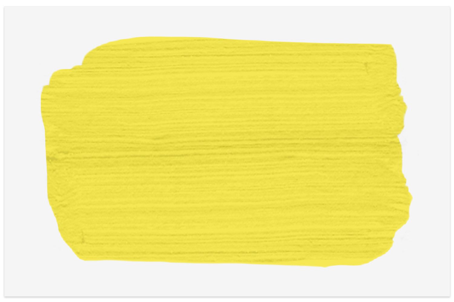 Echantillon de peinture victorienne jaune vif