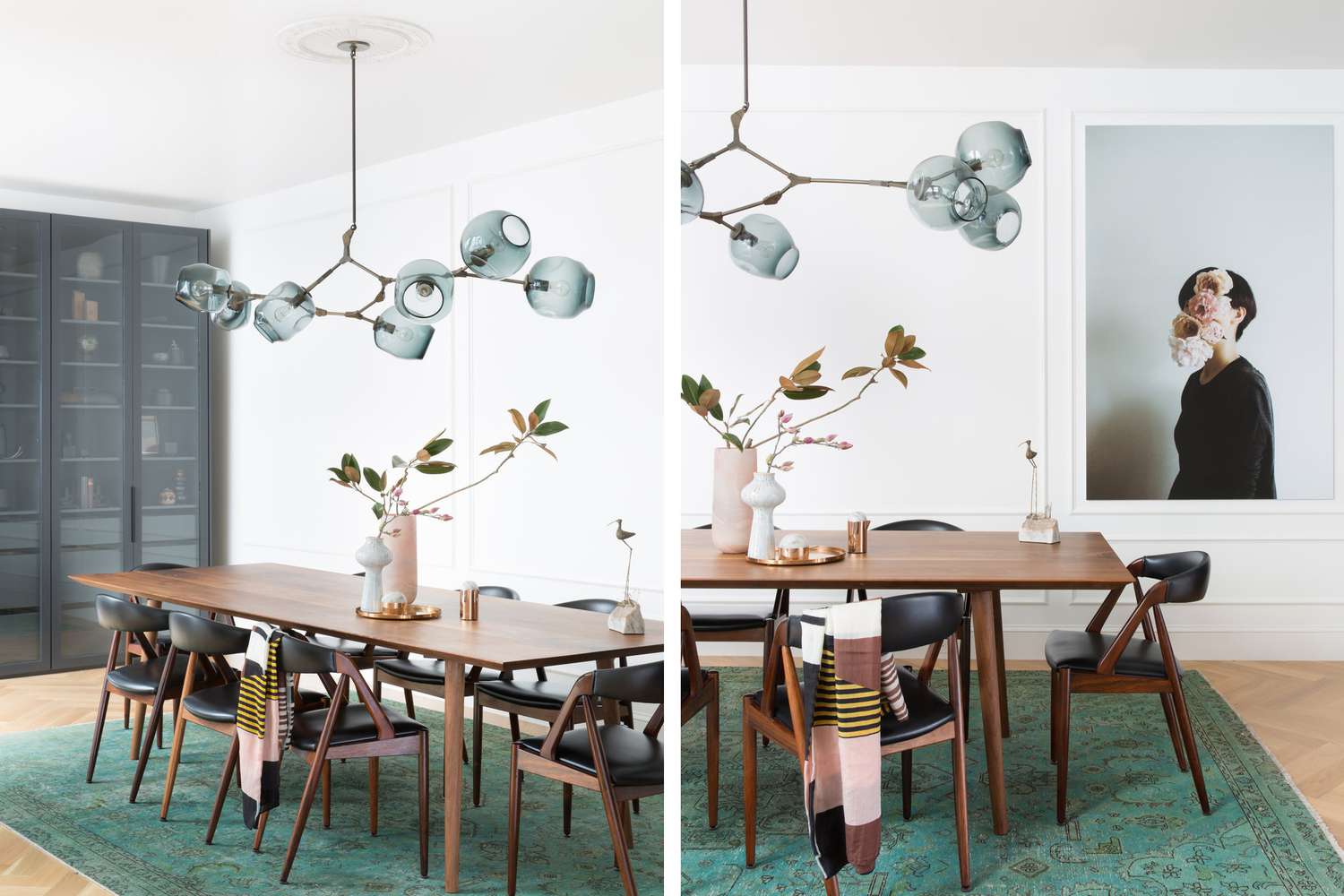 Branch-like chandelier