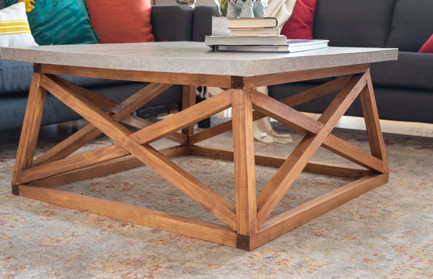 Hand made coffee table