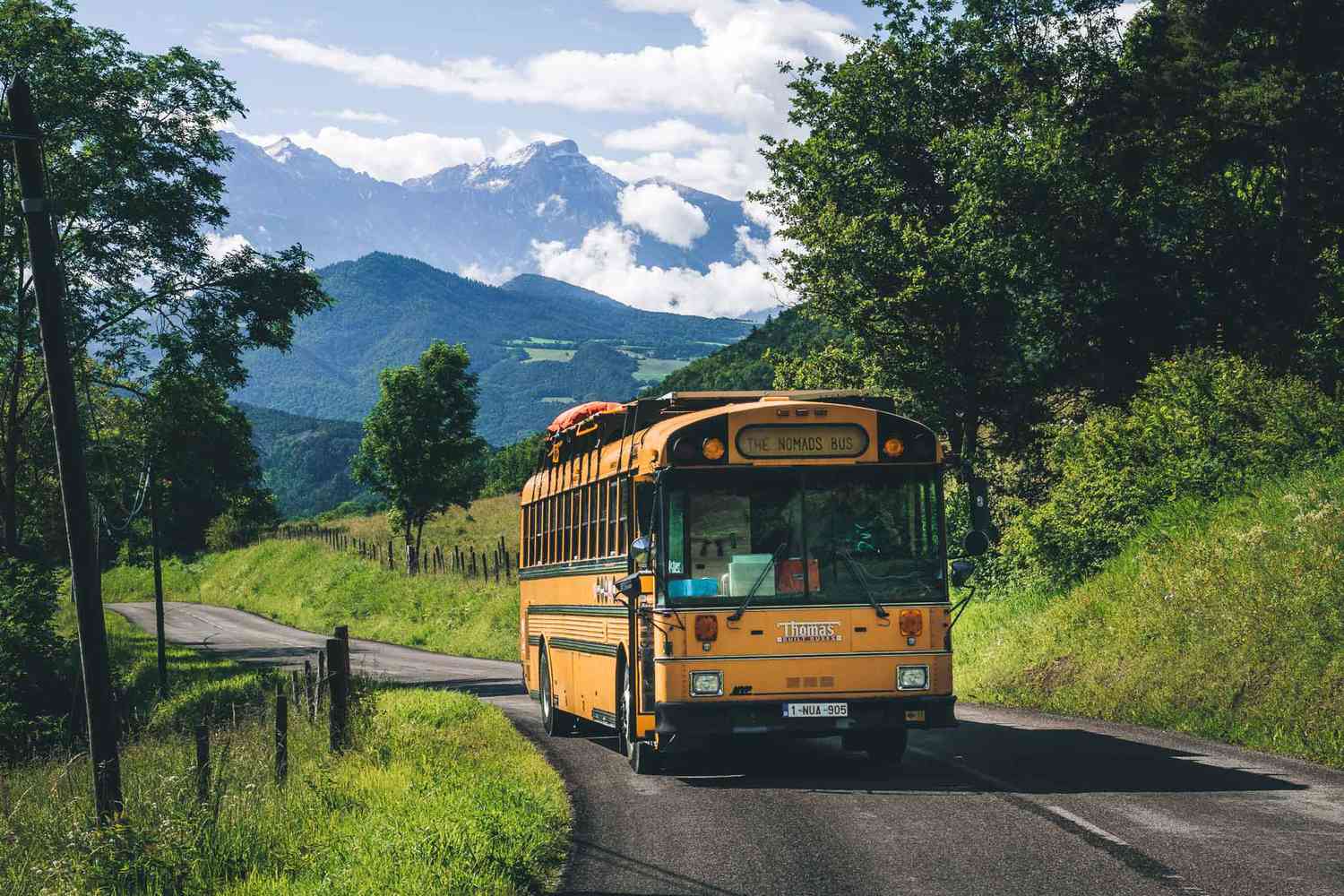 The Nomads Bus Exterior