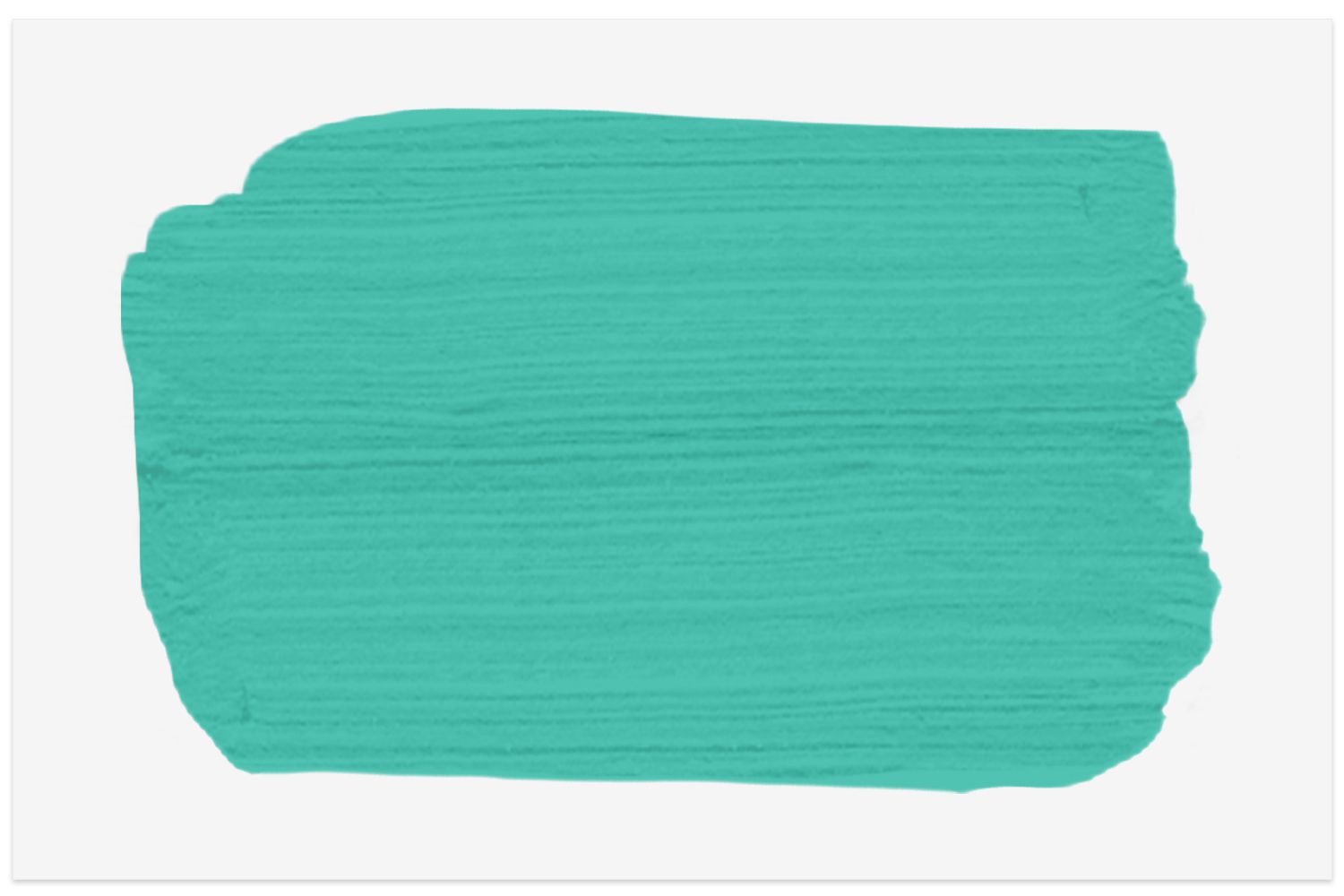 Miami Teal muestra de pintura de Benjamin Moore