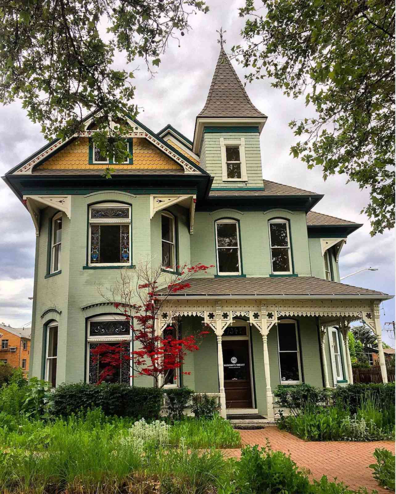 Casa victoriana torreada