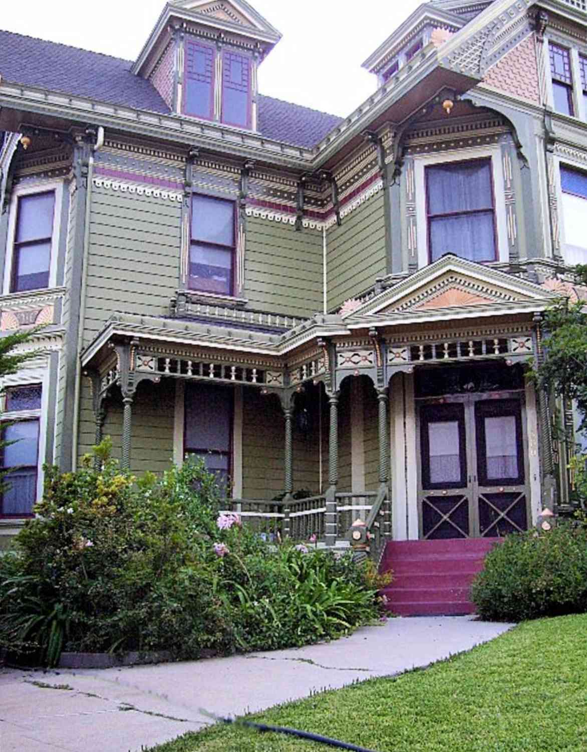 Casa victoriana del centro de Los Ángeles