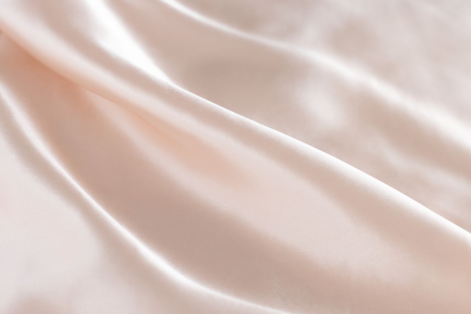 Closeup de seda rosa claro