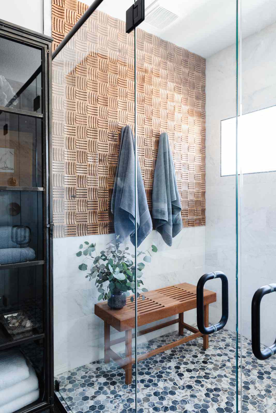 bathroom accent wall