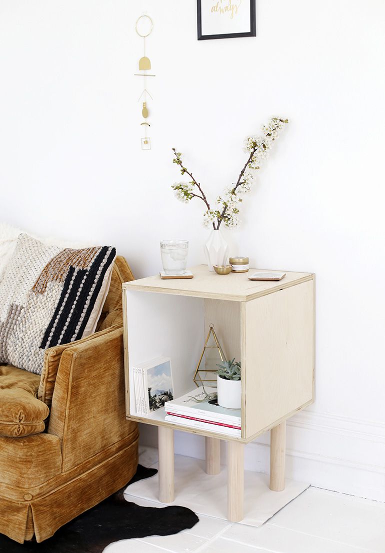 A DIY side table