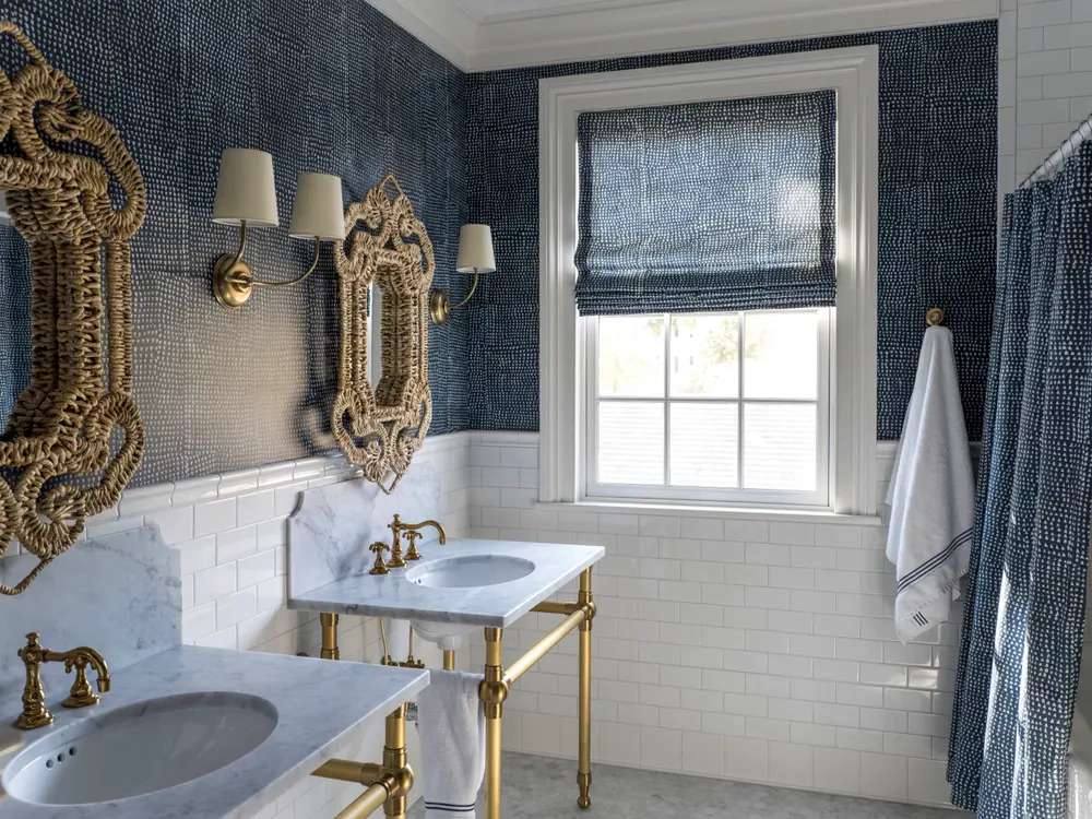 dark bathroom ideas timeless white