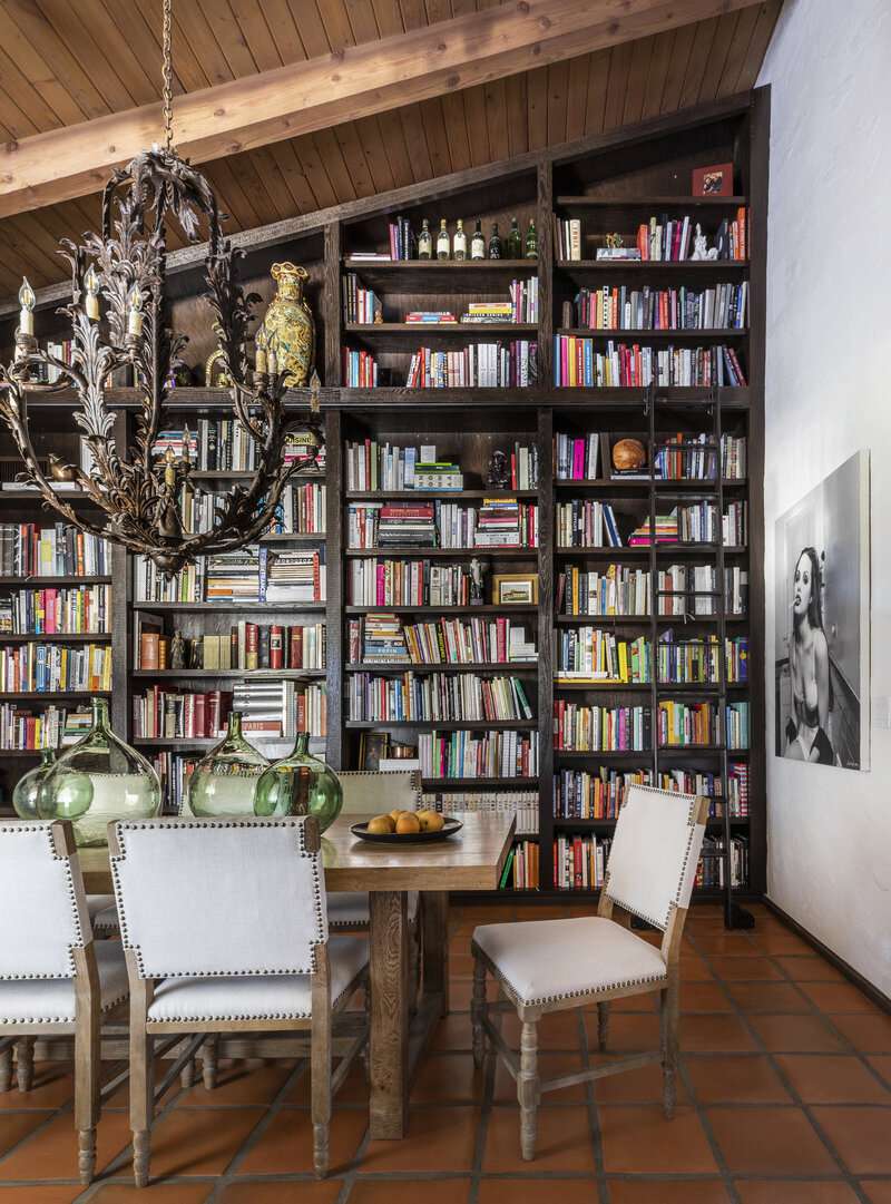 formal dining room library