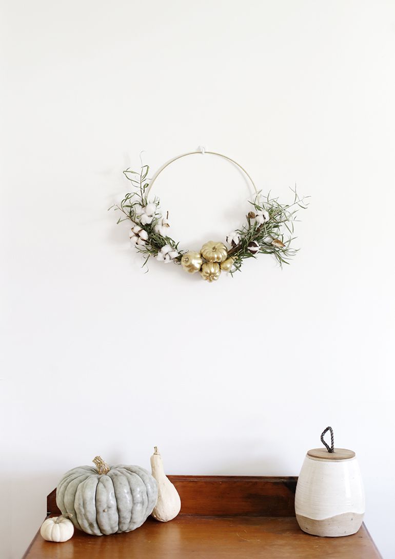 DIY fall wreath