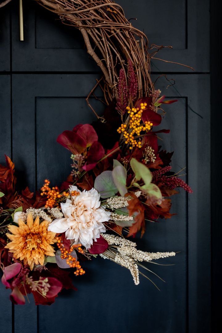 fall wreath diy