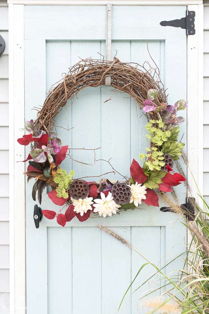 diy fall wreath