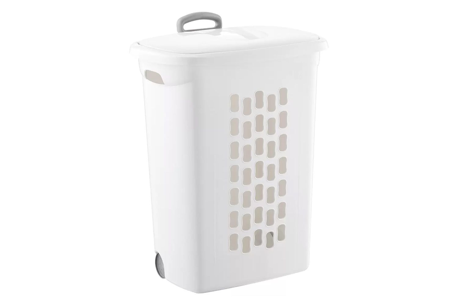 The Container Store Sterilite Case Of 2 Hampers With Wheels