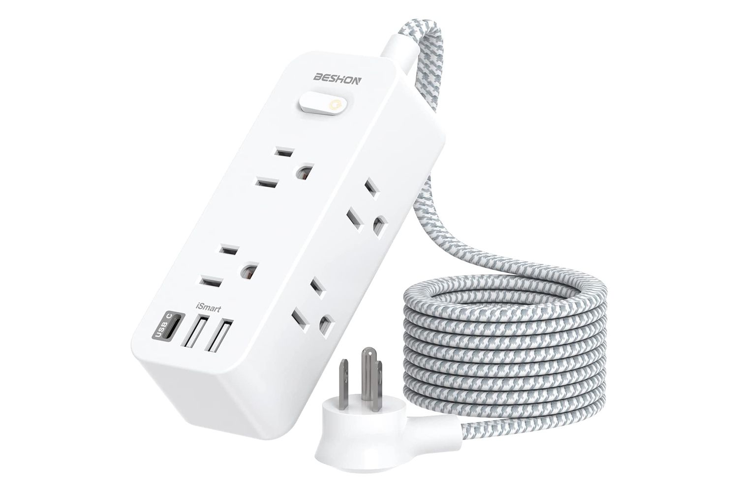 Protector contra sobretensiones Amazon Beshon Power Strip