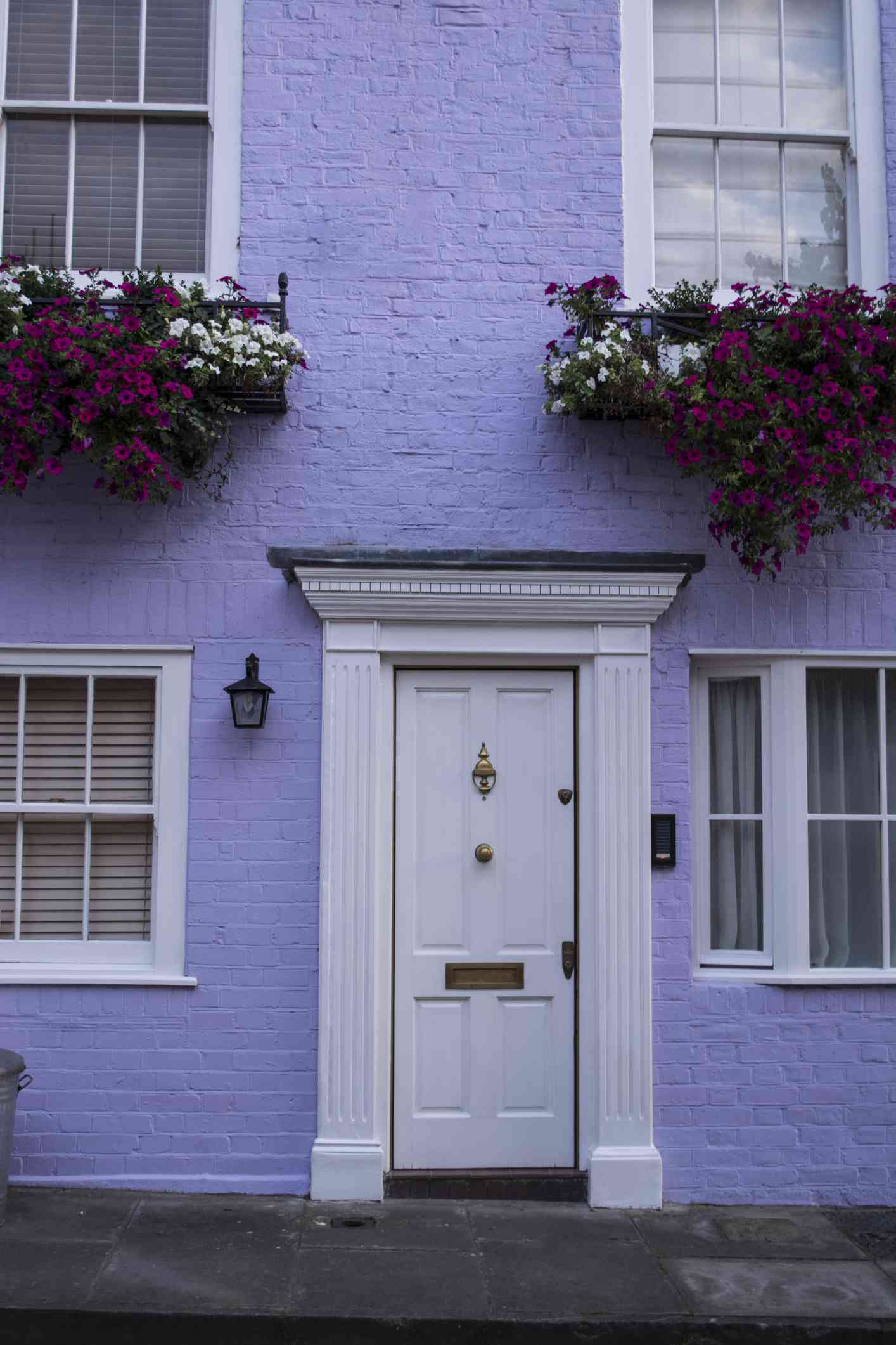 Lilac Brick House