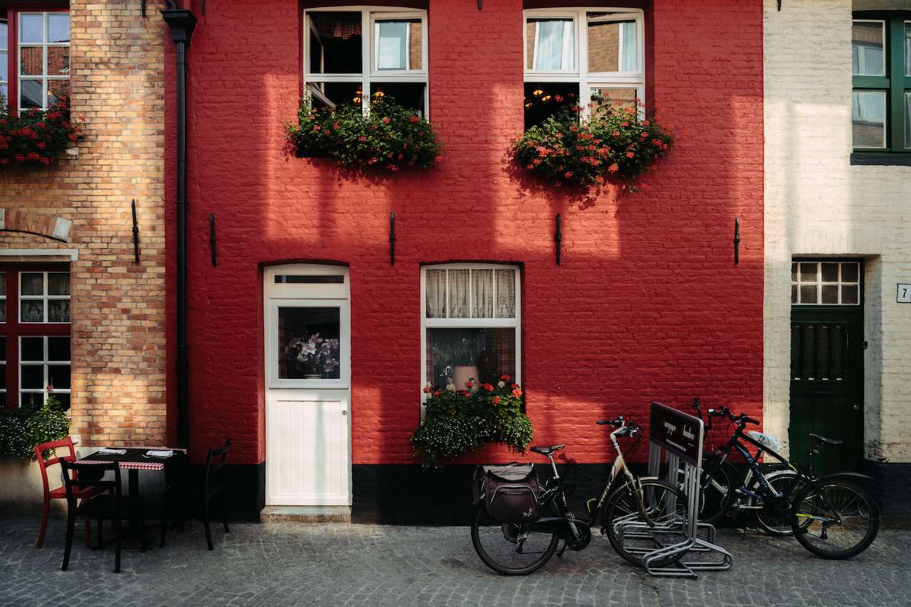 Red Rowhouse