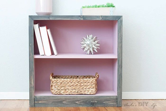 barn wood bookcase 