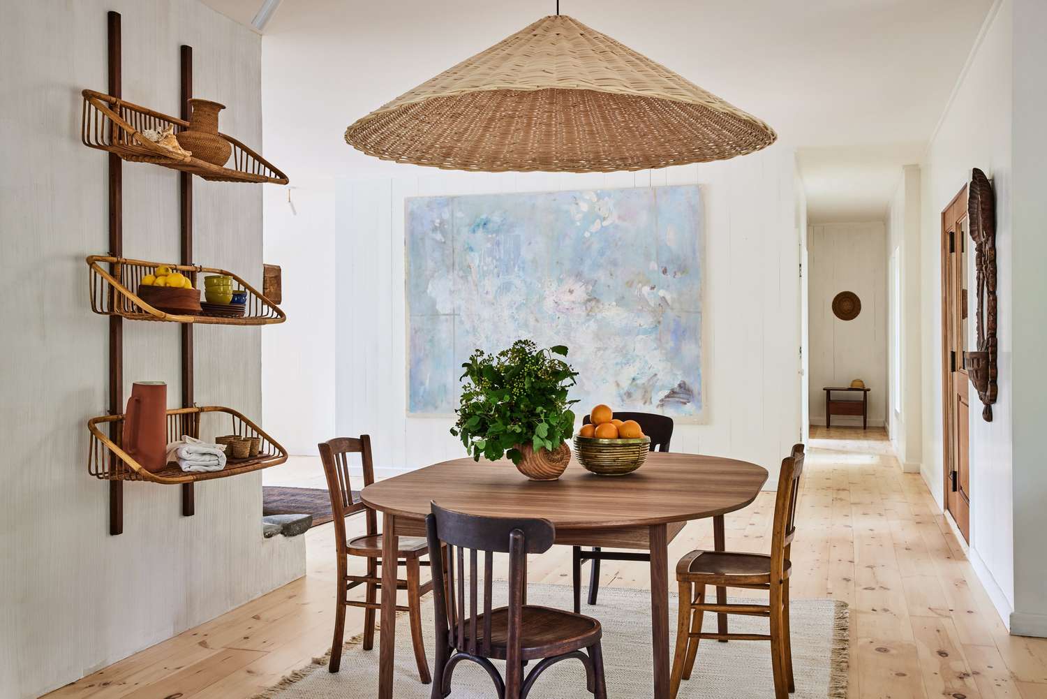 midcentury modern dining room