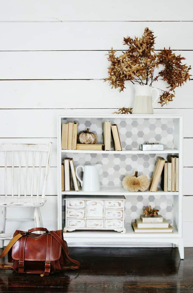 diy bookcase makeover ideas