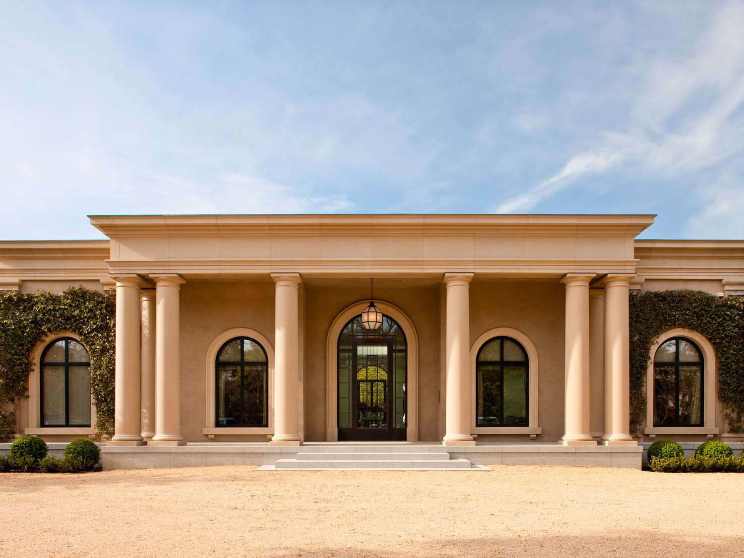 classical looking columns