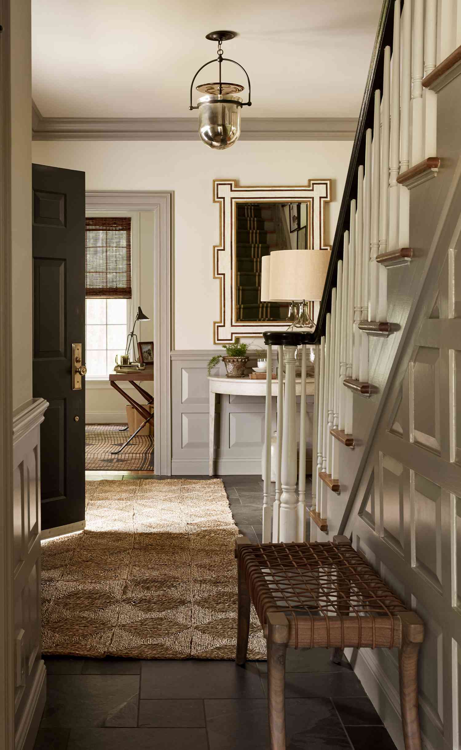 hallway wainscoting