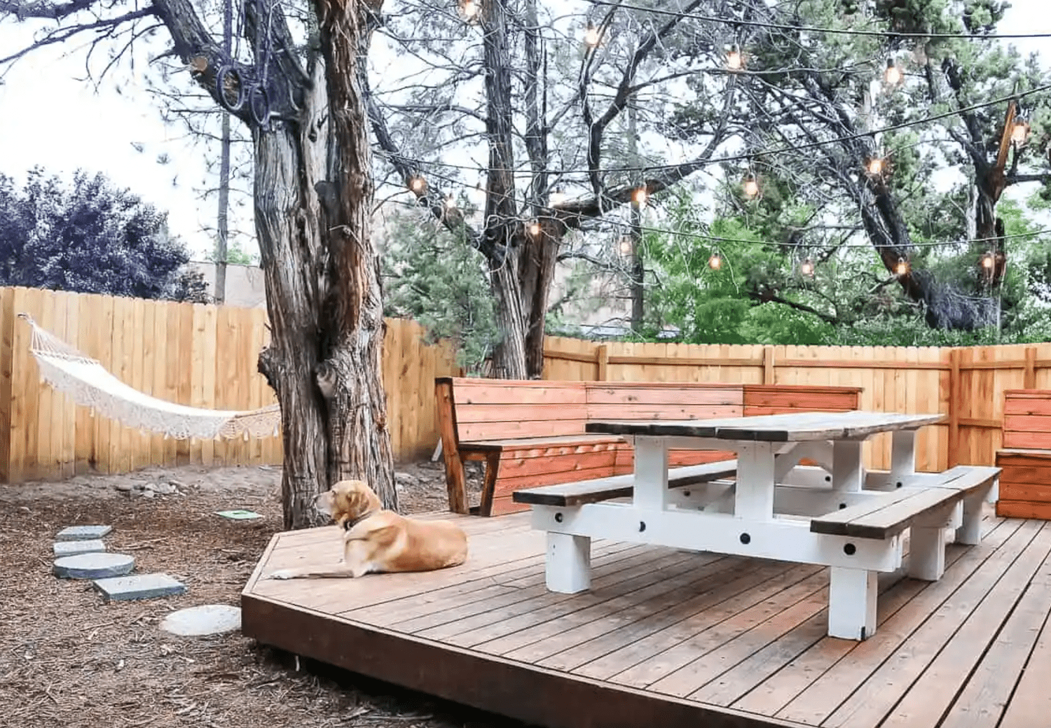 diy wood fence