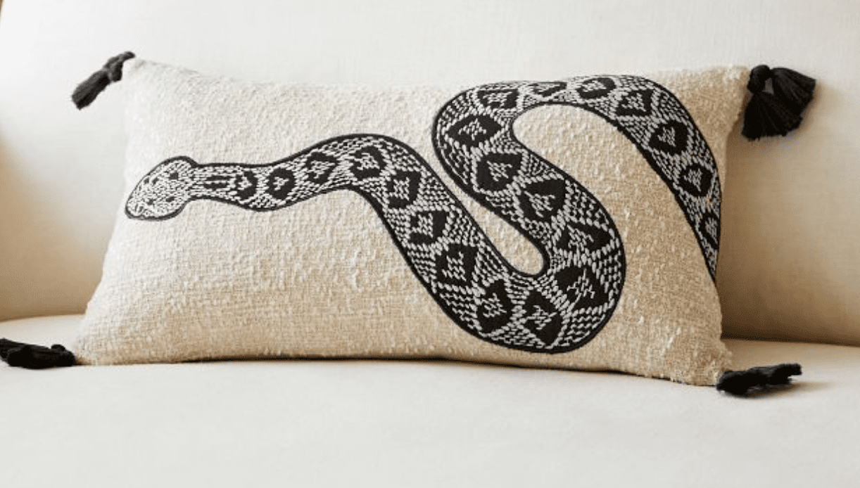 snake pillow