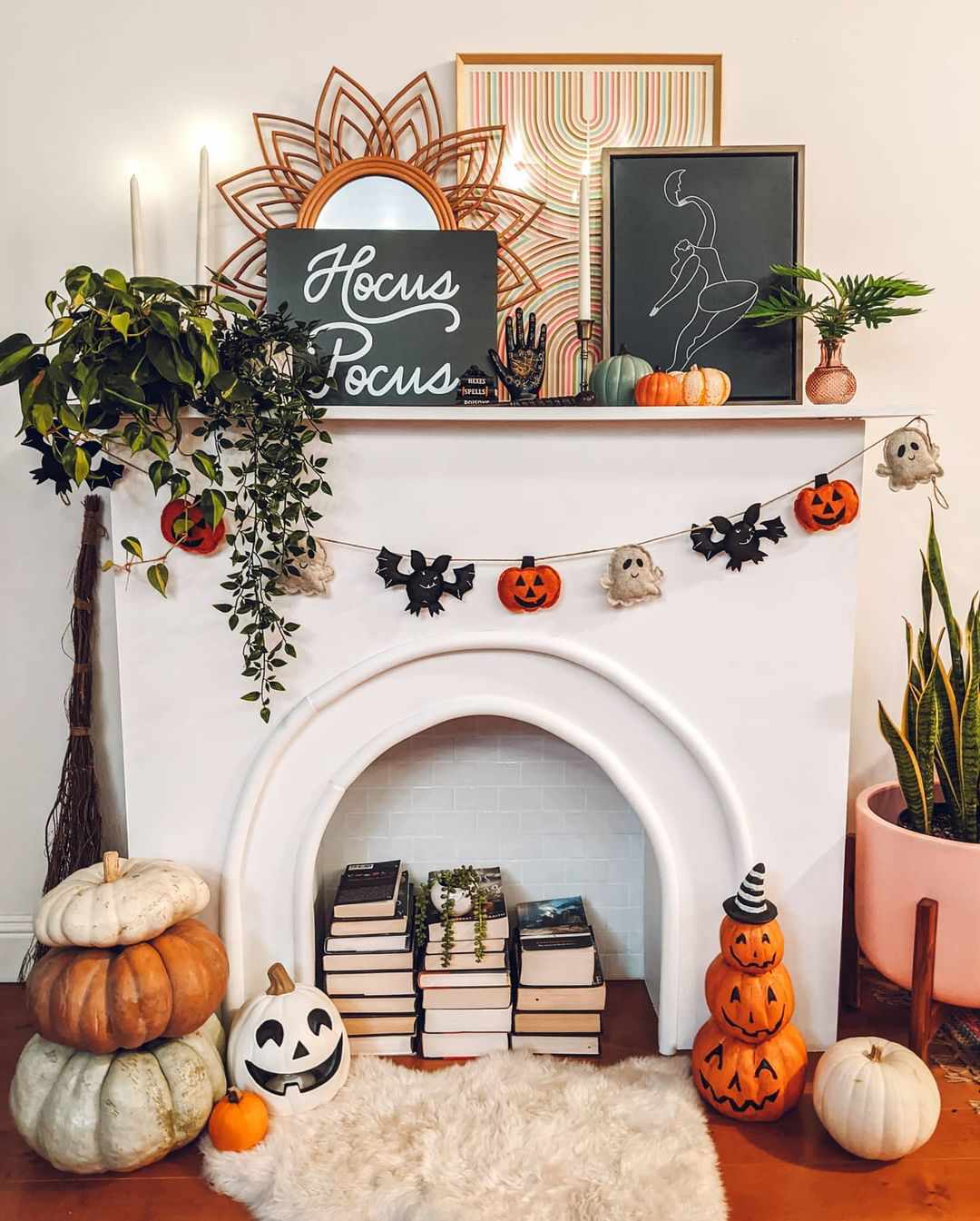 halloween mantel ideas signo