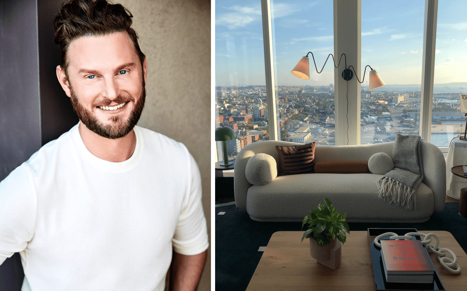 bobby berk at the real simple home