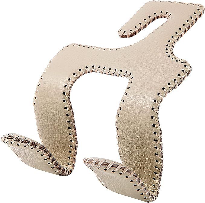 beige single car seat hook