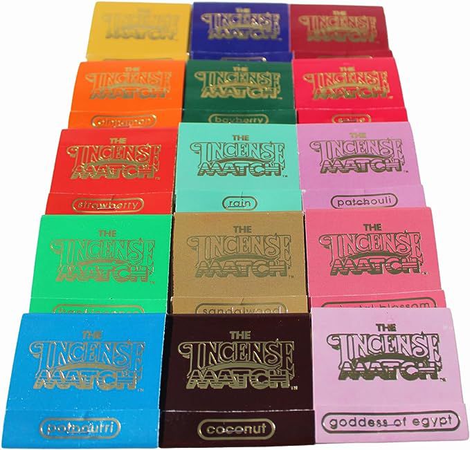 set of incense matches