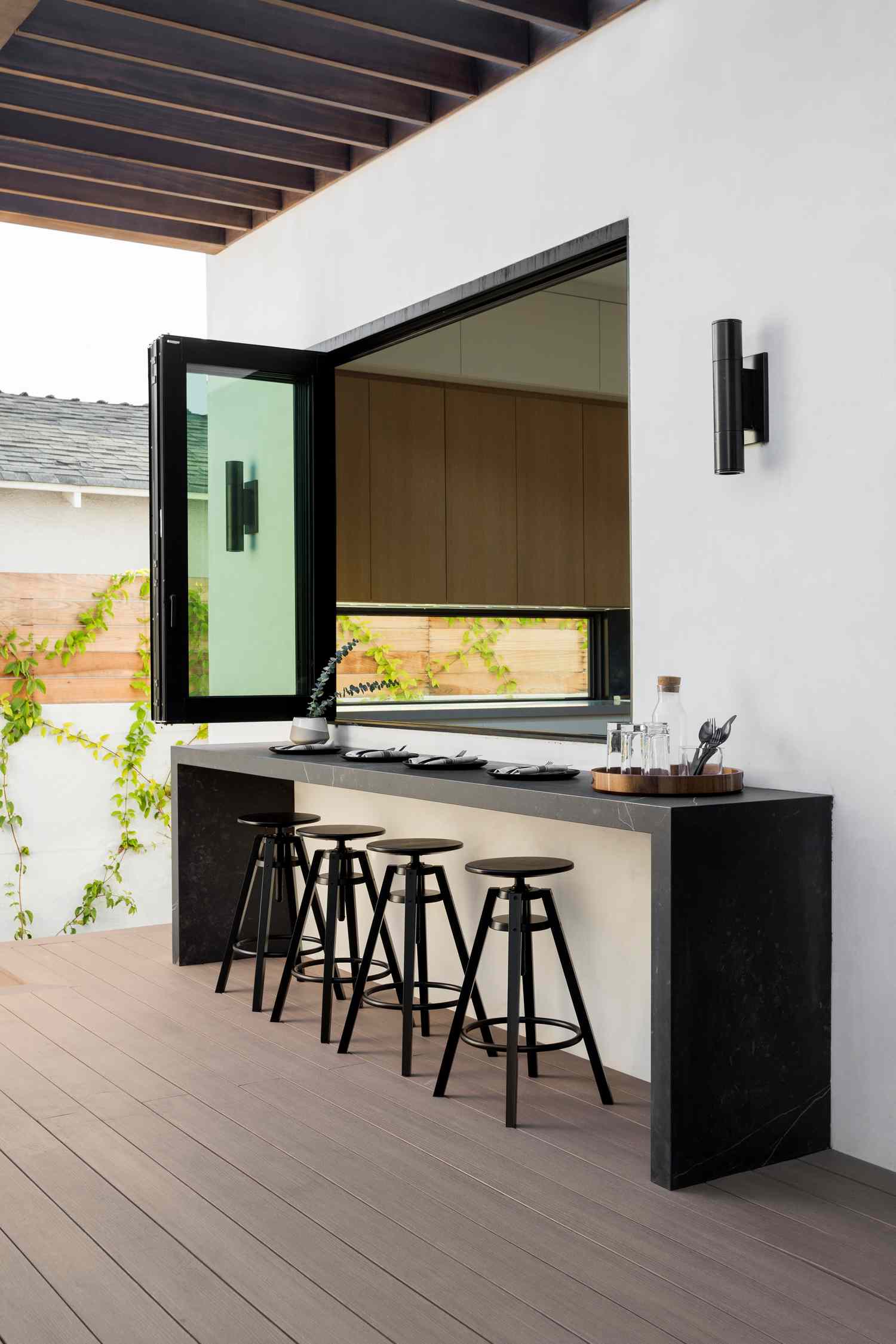 AAHA Pickford Residence kitchen passthrough