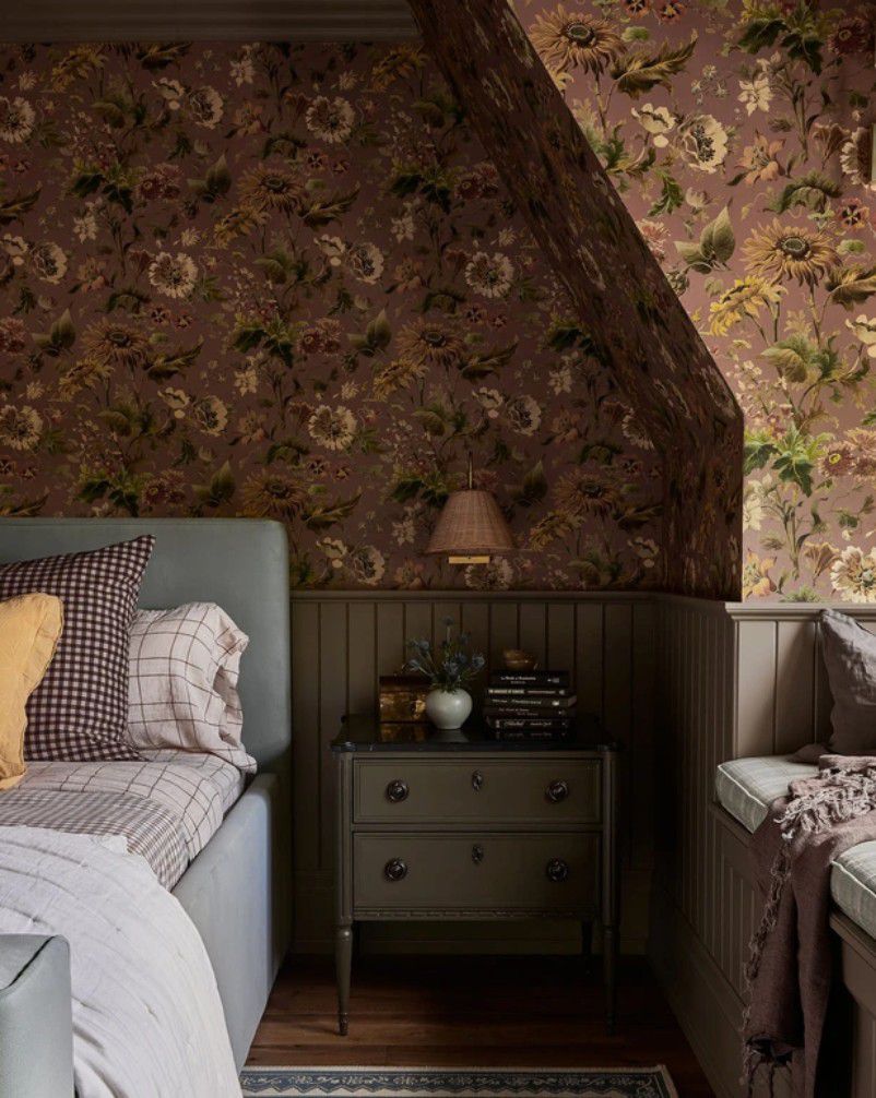 gothic bedroom ideas wallpaper