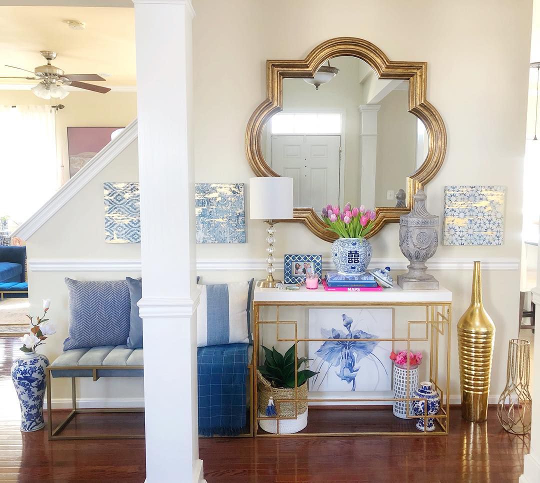 quatrefoil mirror