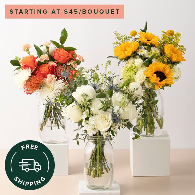 Farmers Market Trio Bouquet