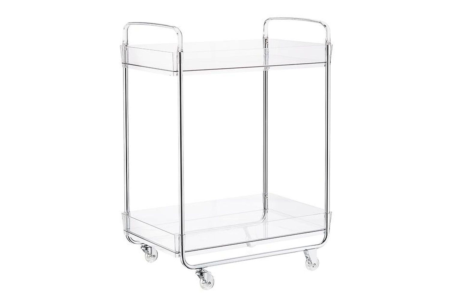 The Home Edit By IDesign Clear Rolling Cart