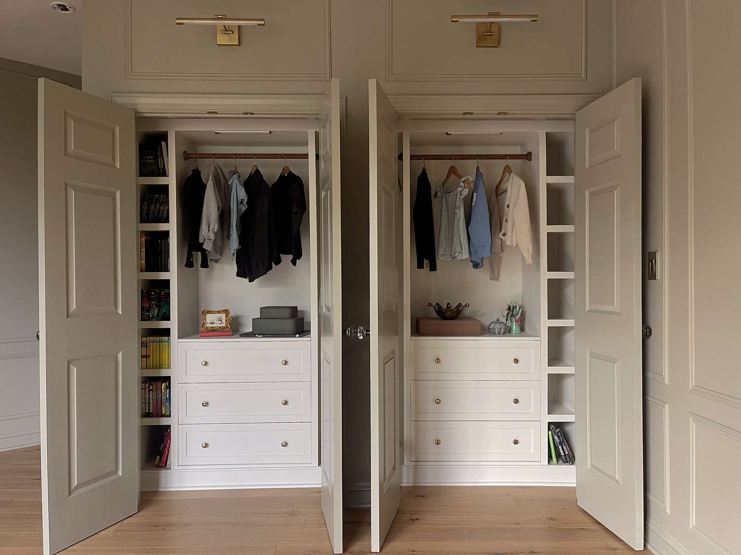 Tarva dresser closet hack