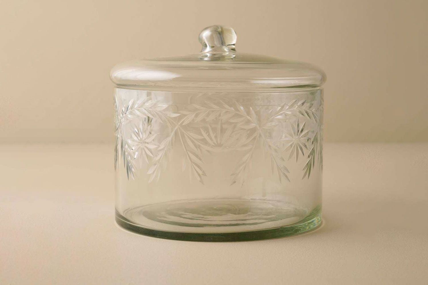 Vivian Cut Glass Canister