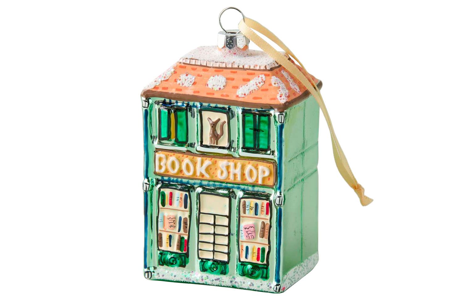 Book Shop Ornament