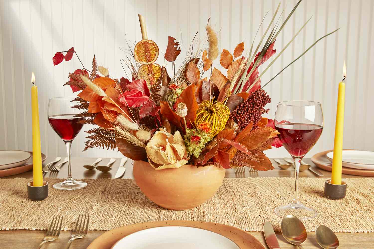 Thanksgiving table centerpiece