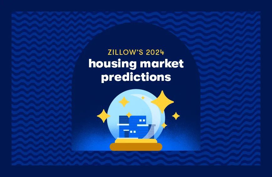 Grafik: Zillows Prognosen für den Wohnungsmarkt 2024