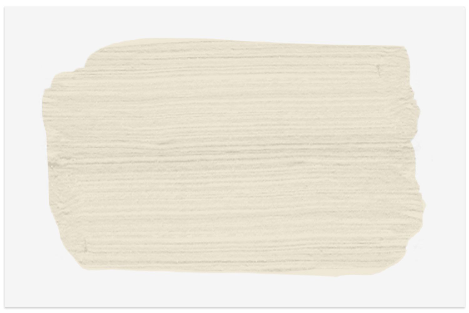Navajo White paint swatch from Benjamin Moore