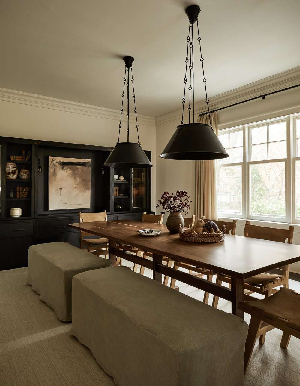 modern farmhouse dining room lighting