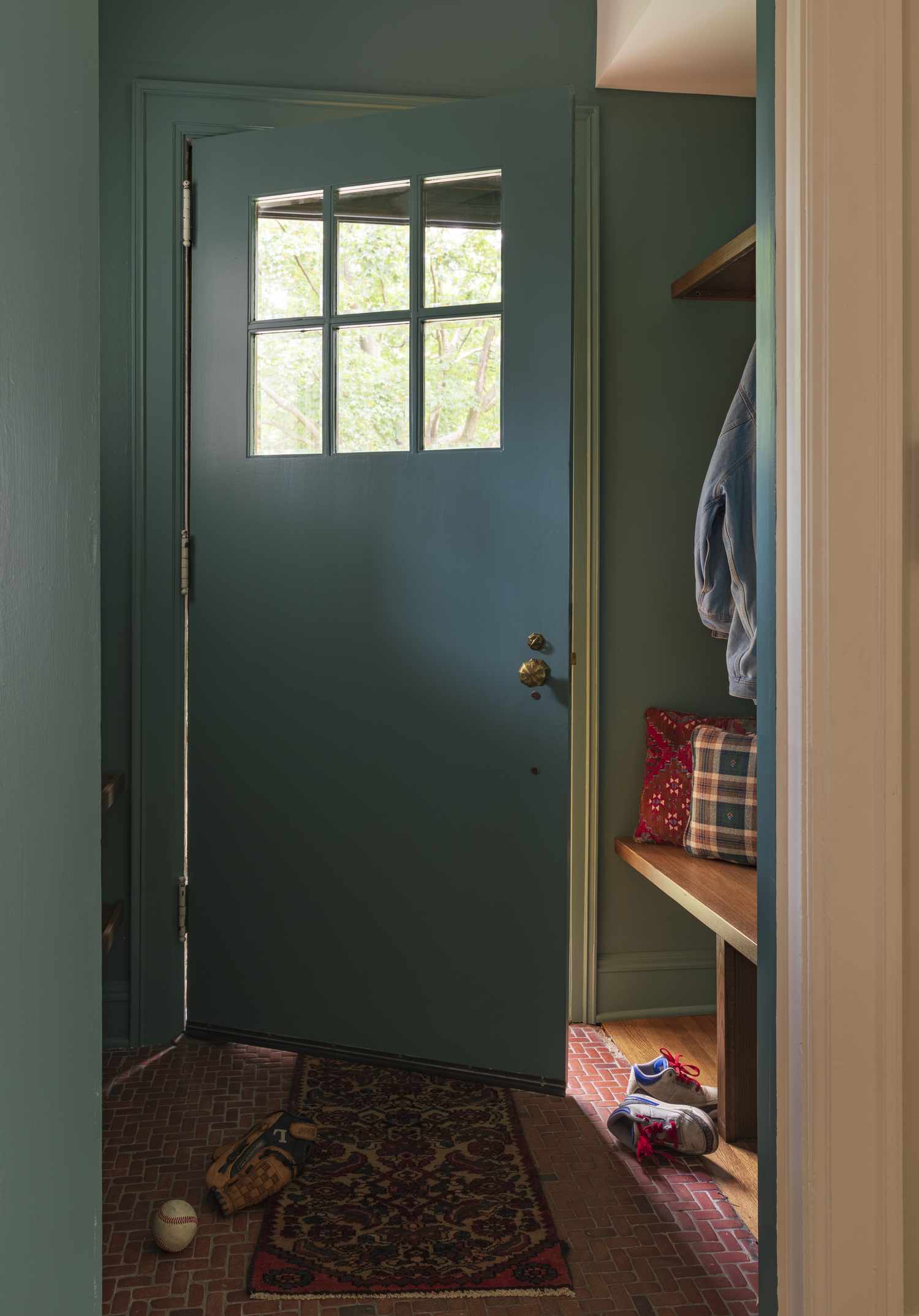 Teal door color