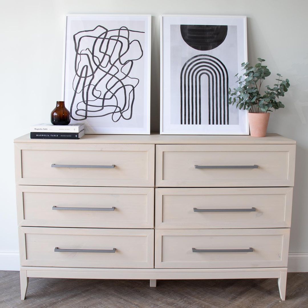 Ikea Tarva dresser hack